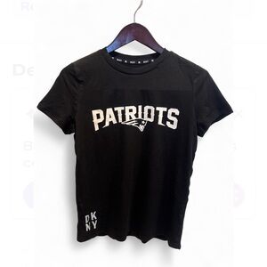 DKNY Black Patriots Graphic Tee